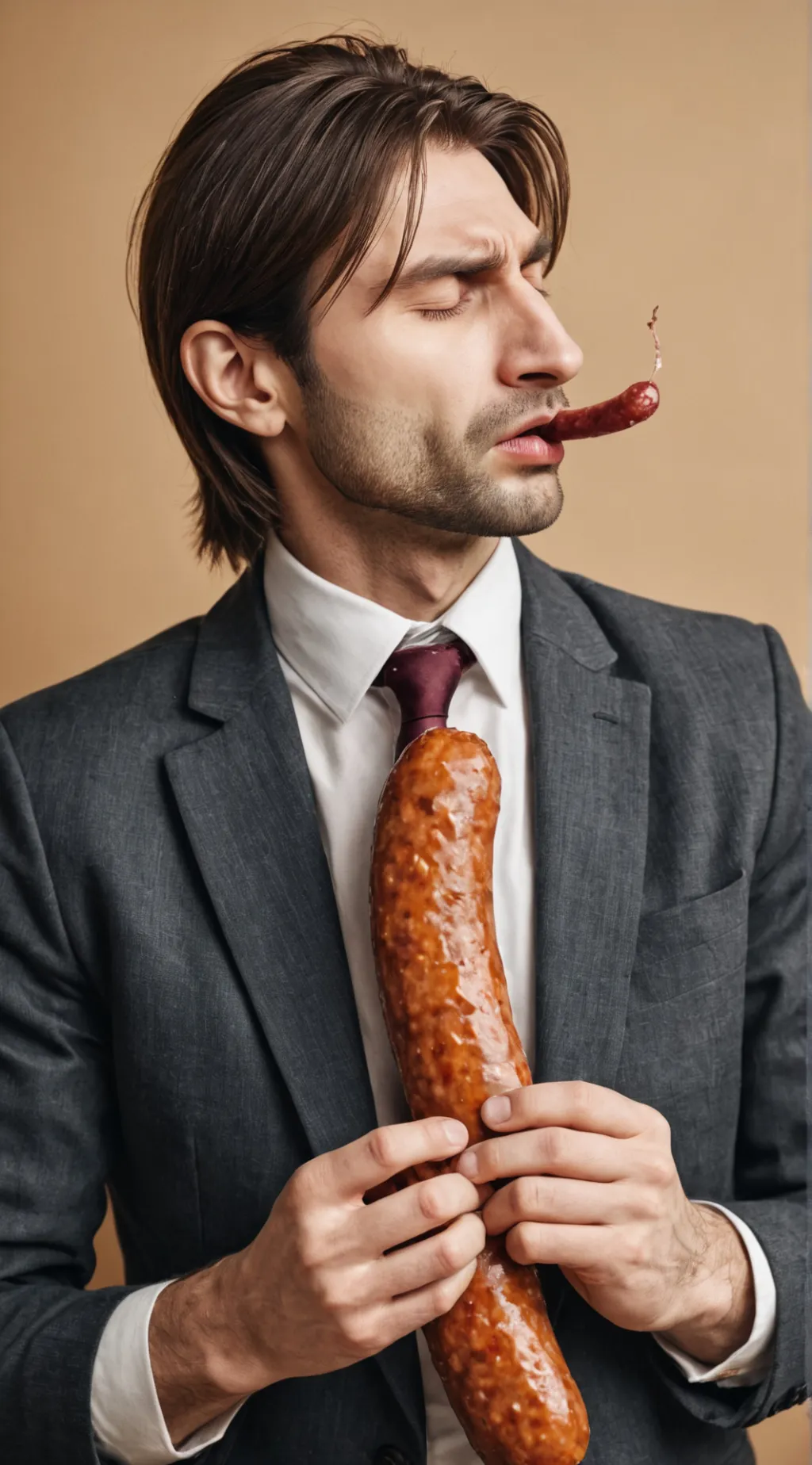 ai character: sausiso background