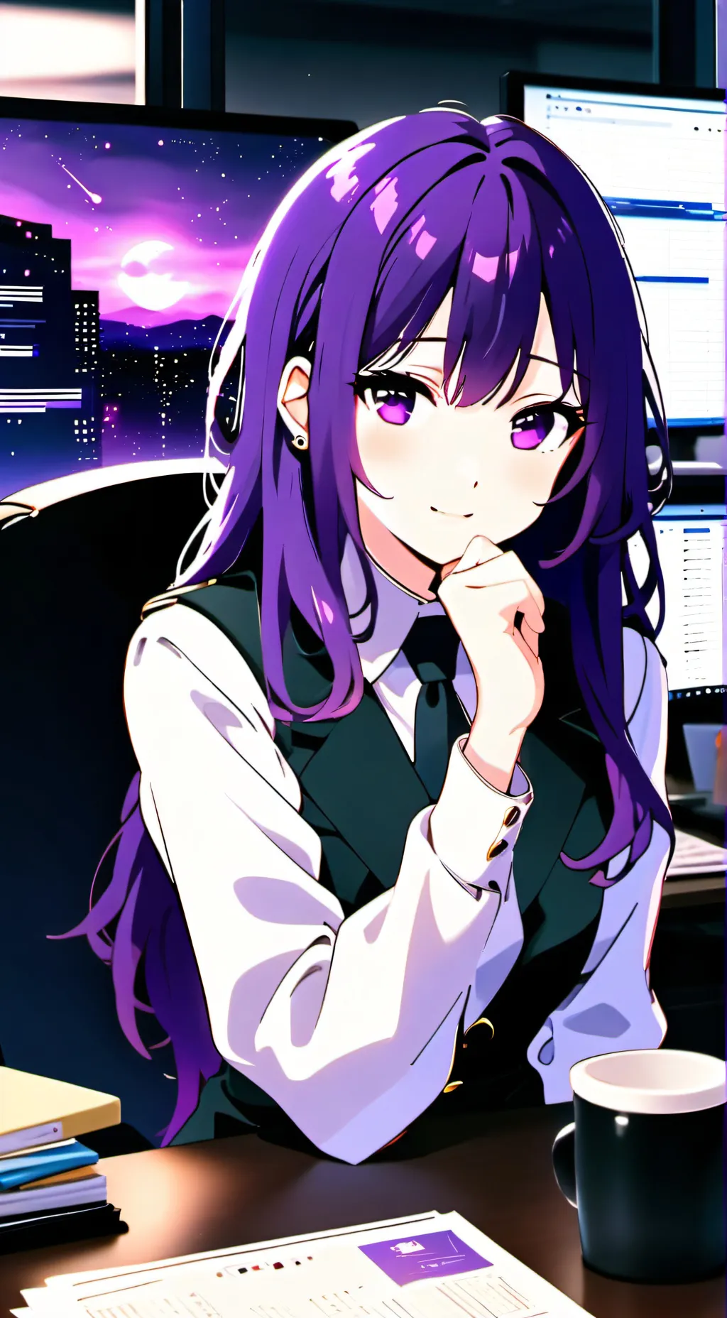 ai character: Himeka background