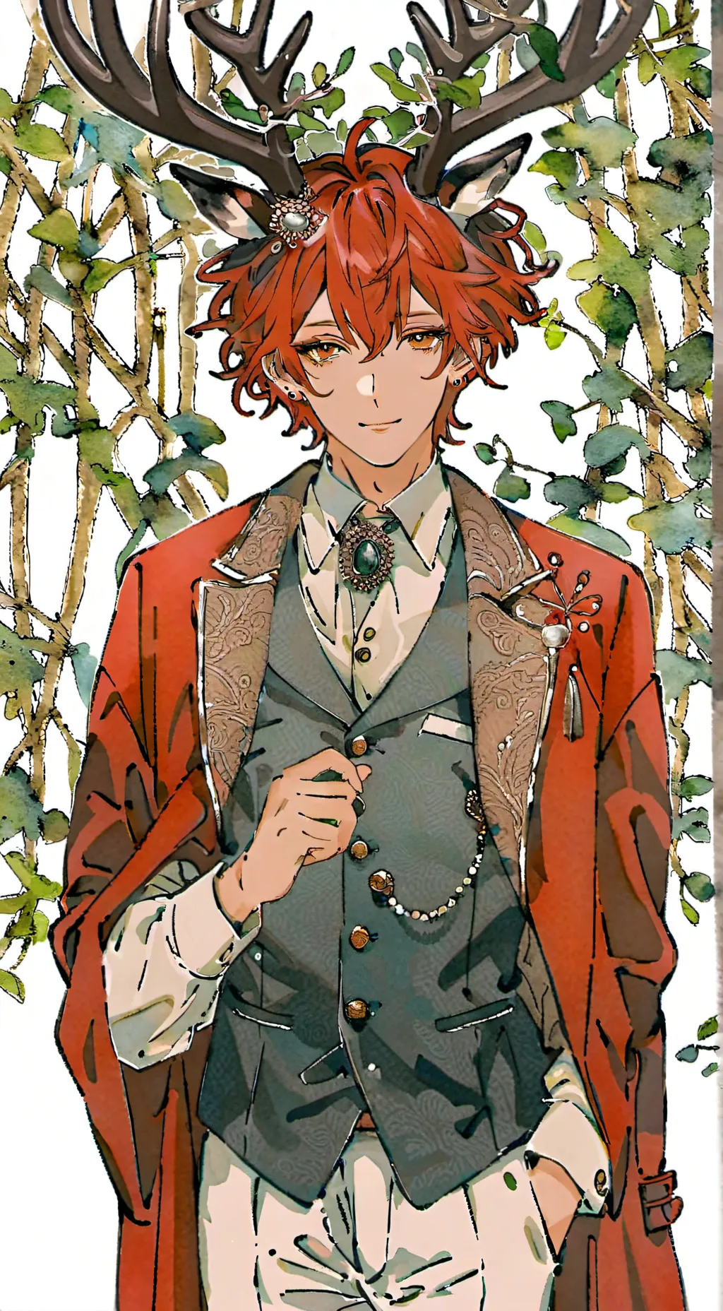 ai character: Alastor  background