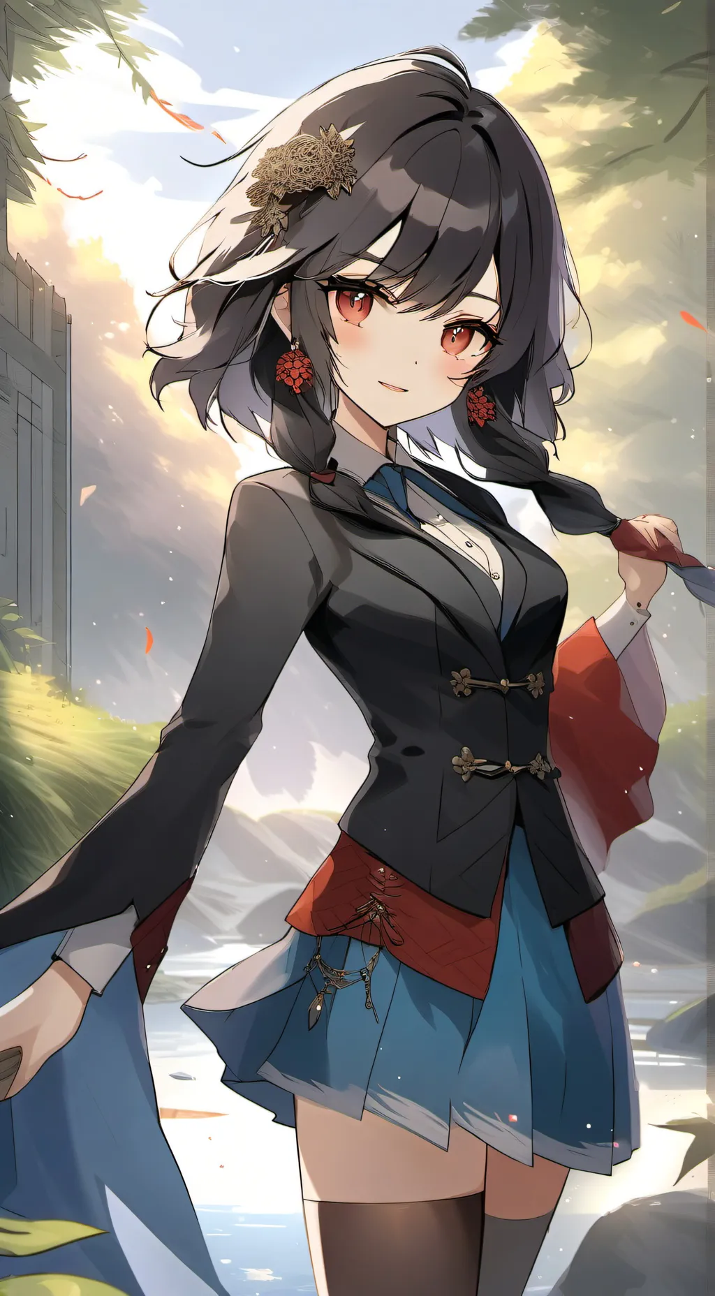 ai character: Haruka background