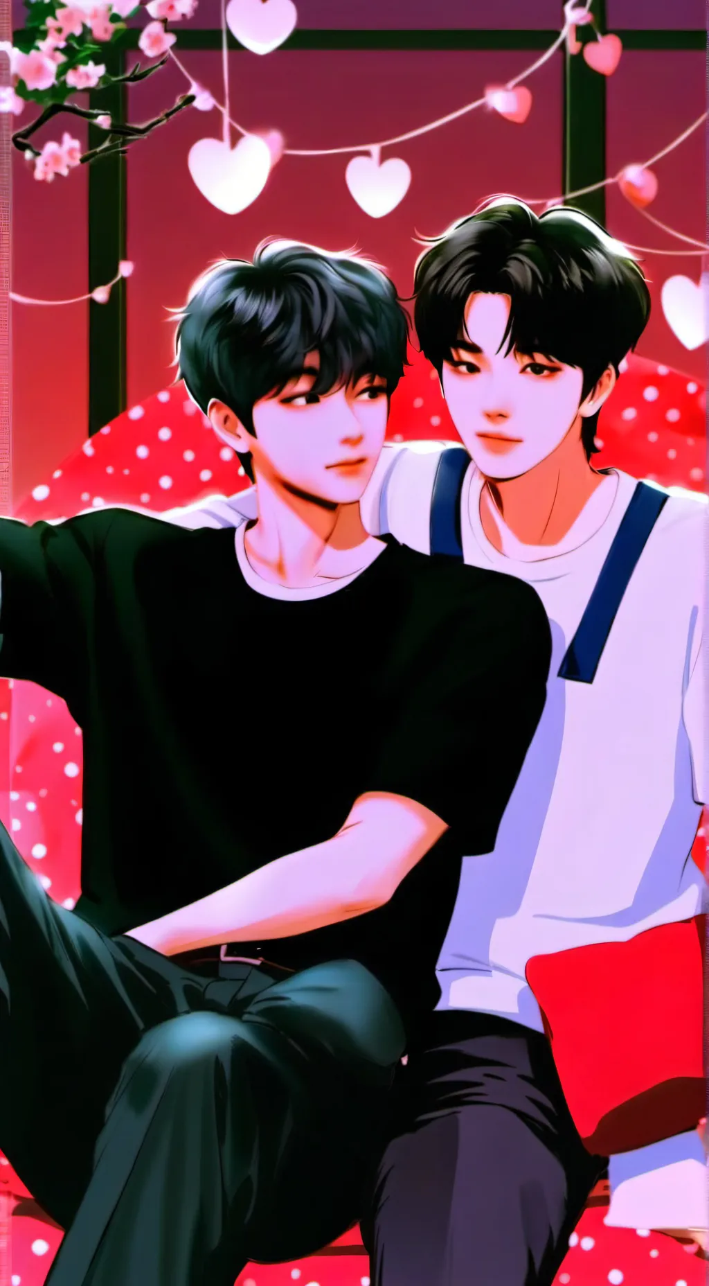 ai character: Enhypen☝️🤓 background