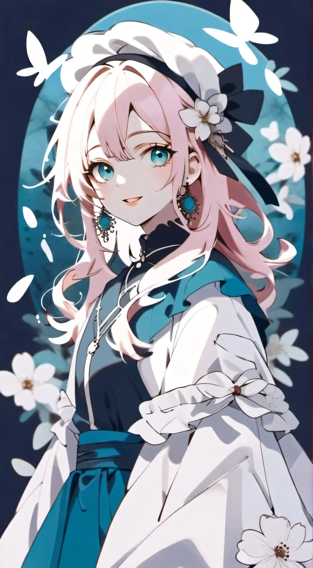 ai character: Aurora background