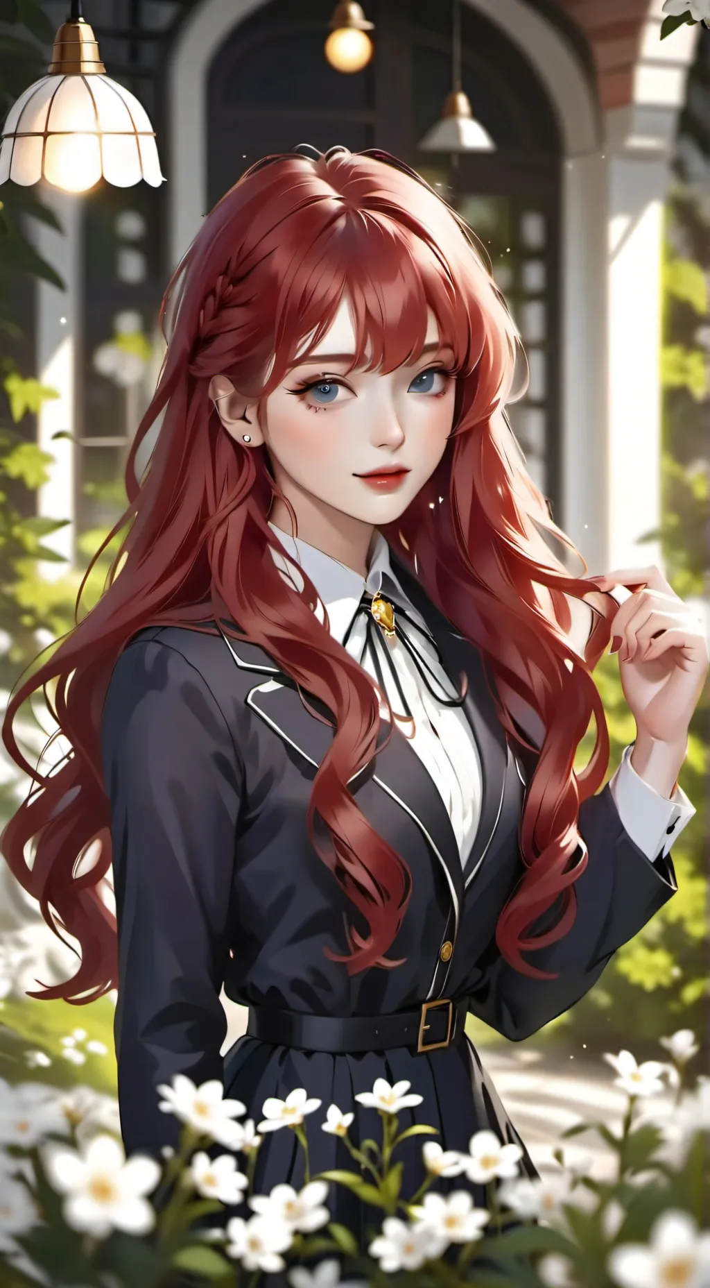 ai character: jenn🌸 background