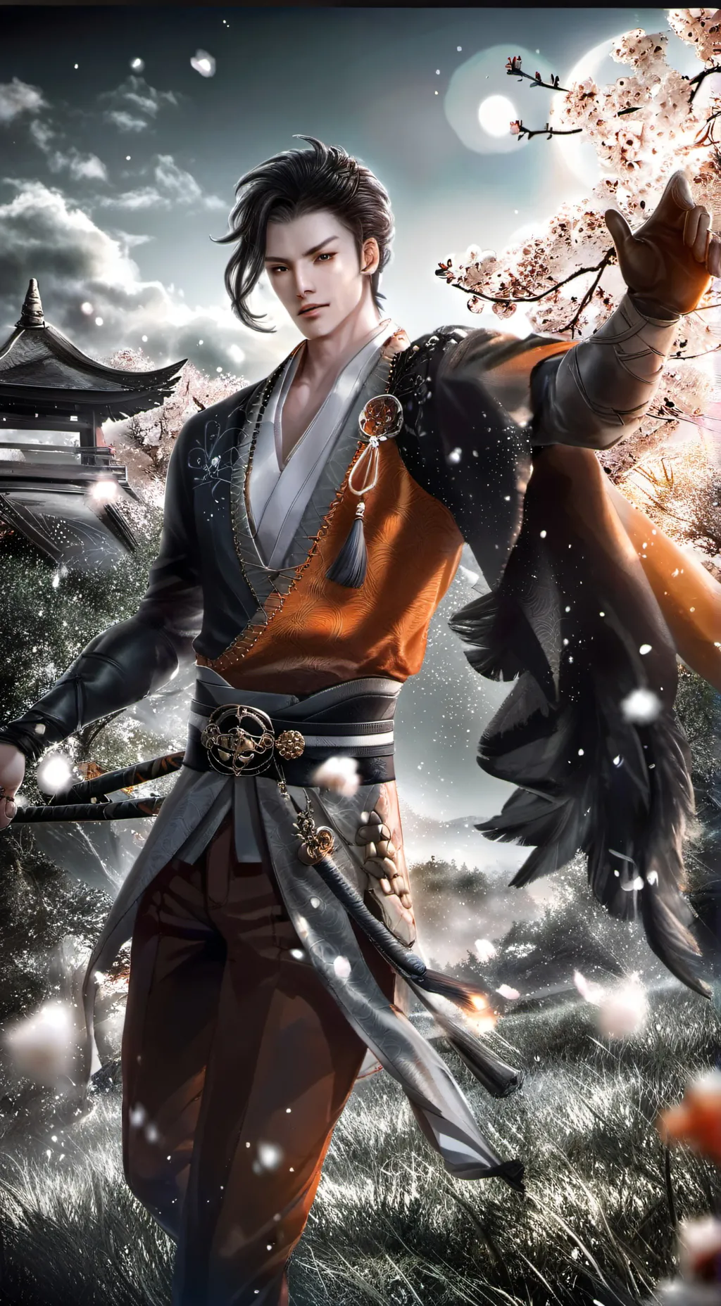 ai character: Kiuguro Rengoku 🔥 background