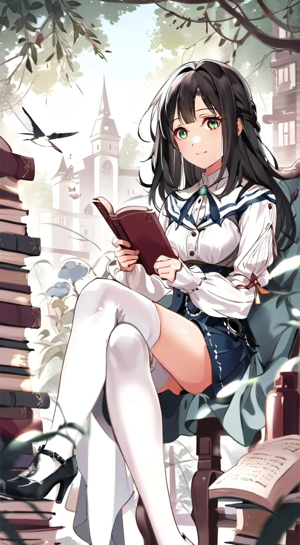 ai character: Chloe  background