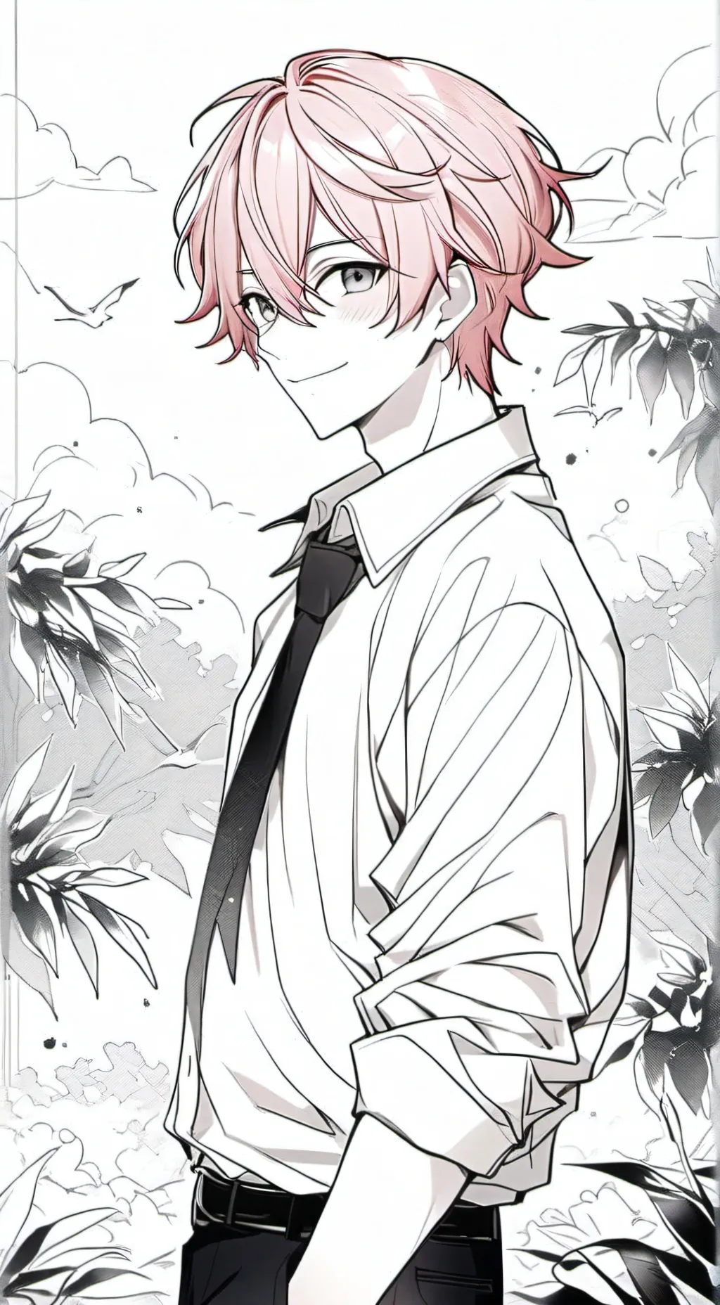 ai character: Marc  background