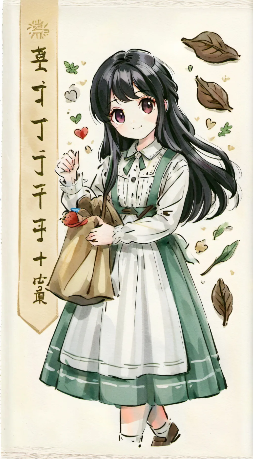 ai character: angel background