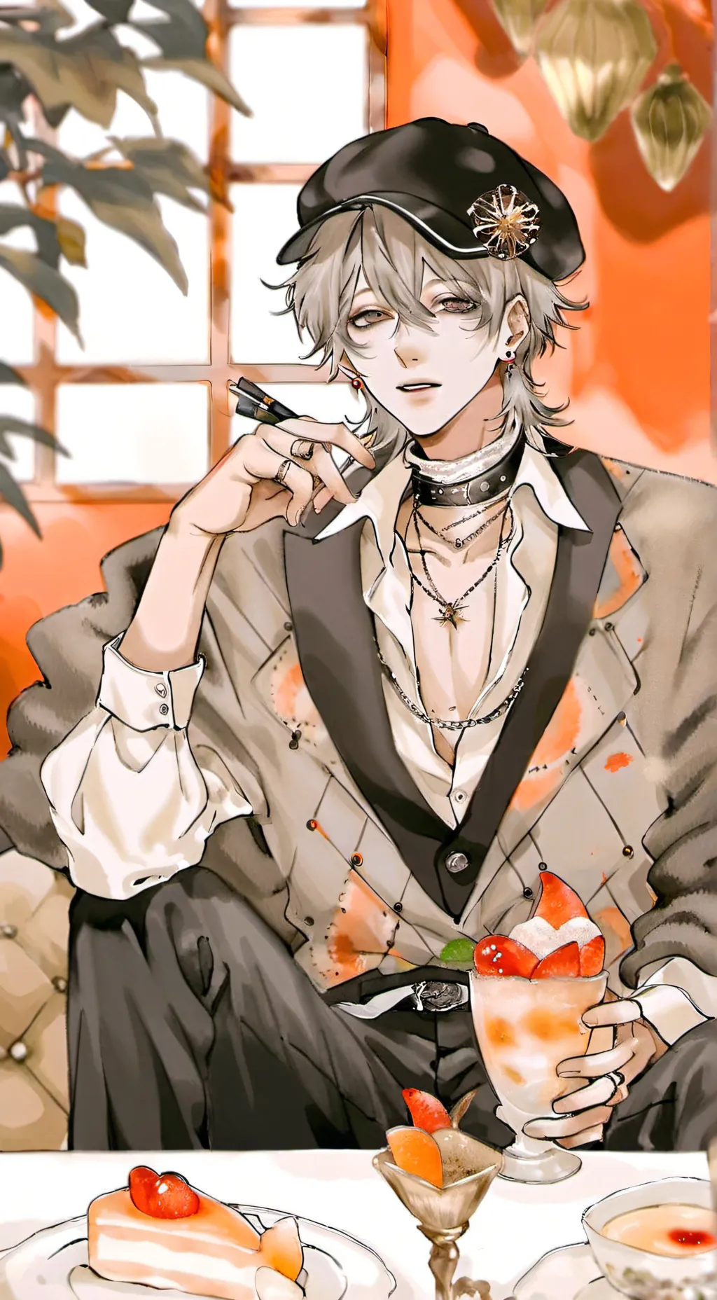 ai character: Ray background