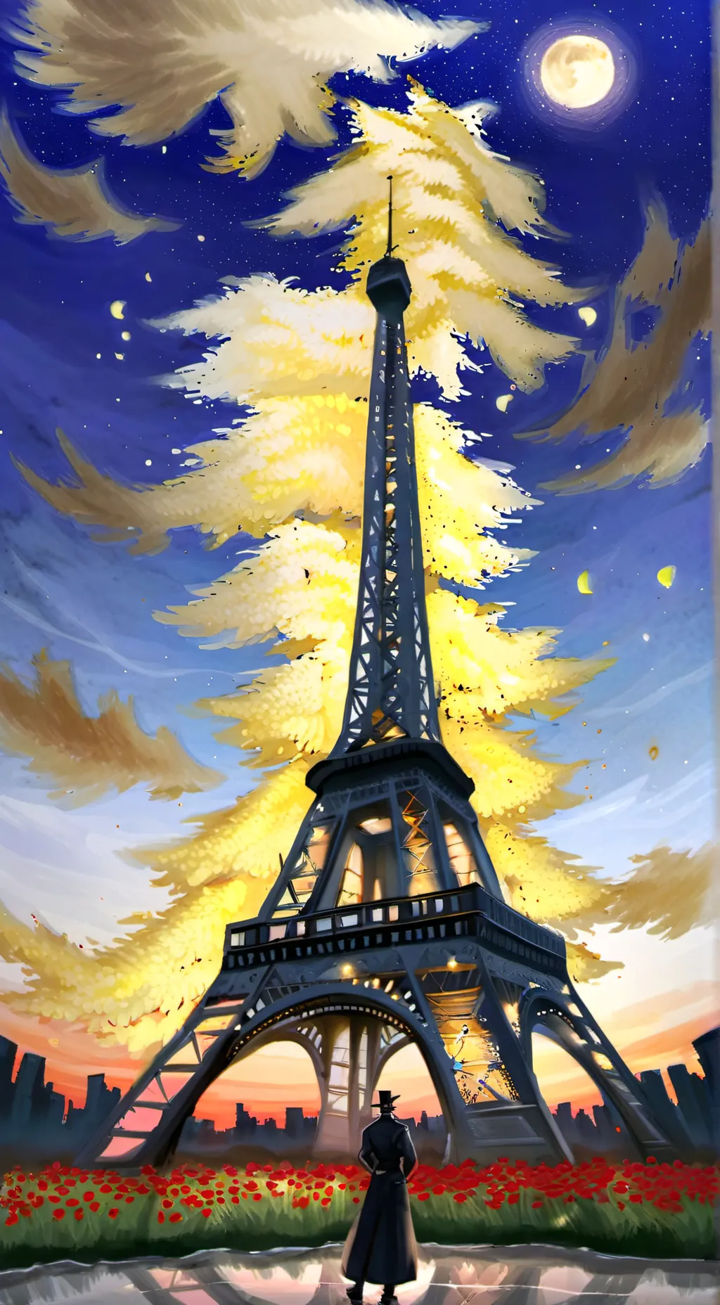 ai character: rodger x gliaten  background