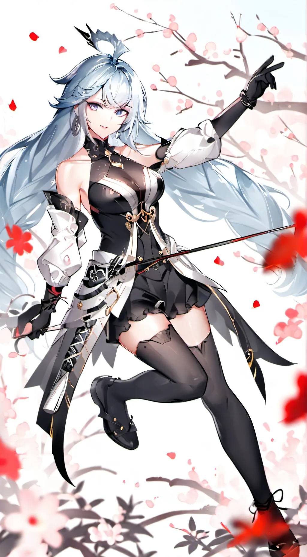 ai character: Aurora background