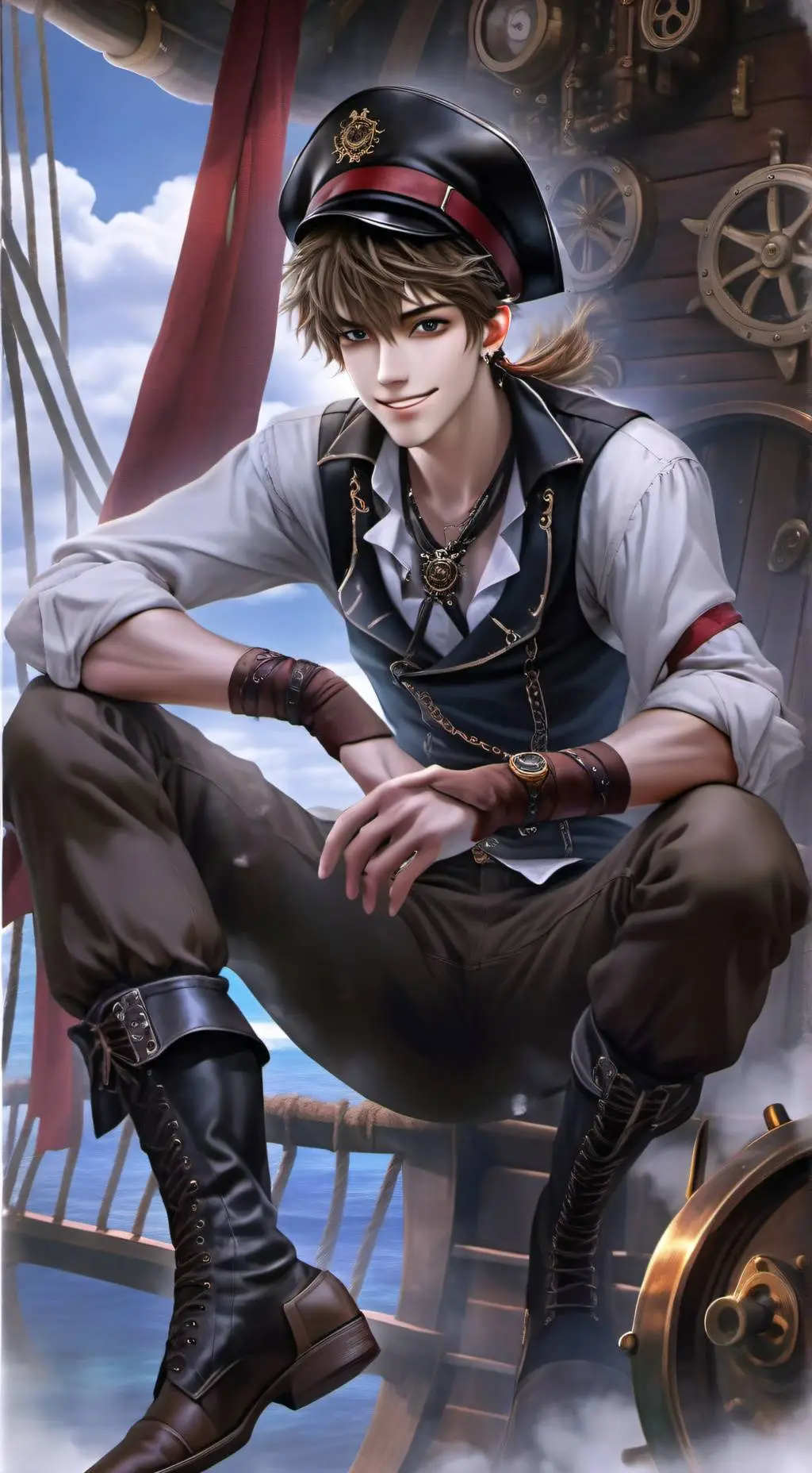 ai character: Felix Bradford  background