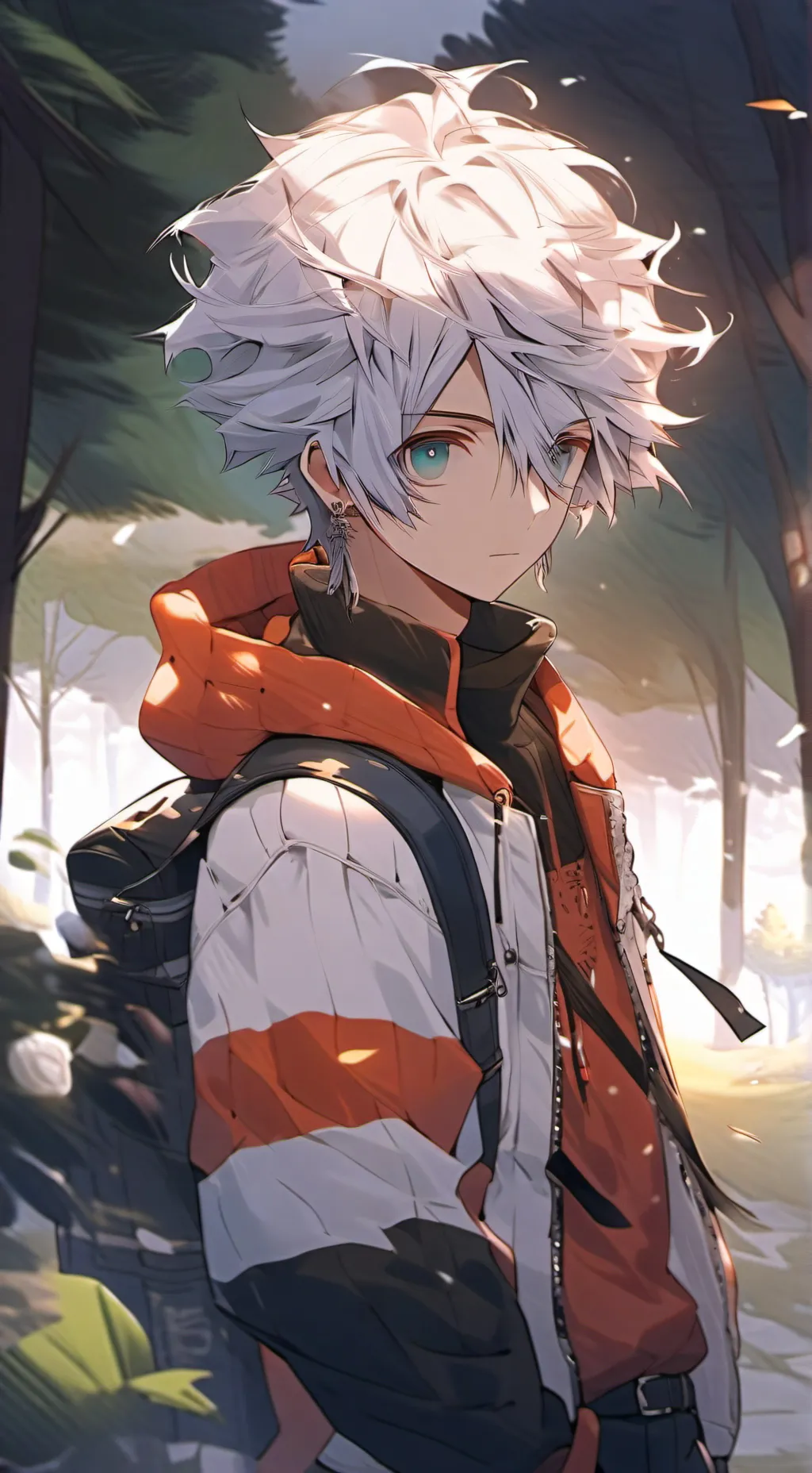 ai character: hunter background