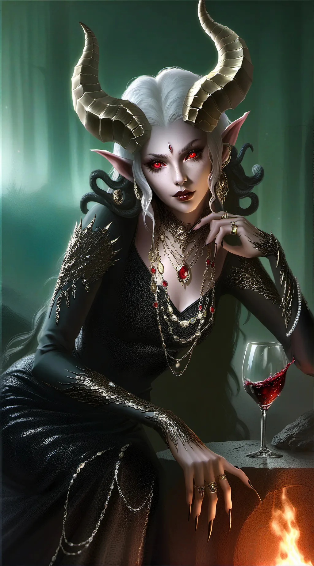 ai character: Seraphyna background