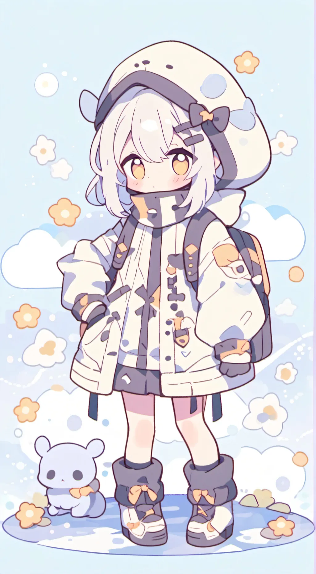 ai character: Shrimpo x Goob background