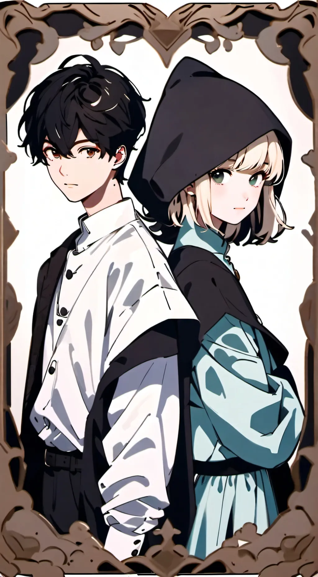 ai character: Max & Will ♥︎ background