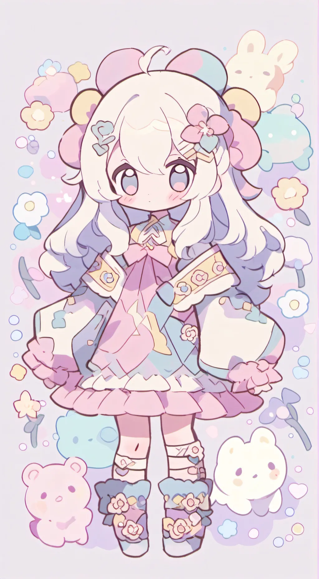 ai character: mha background