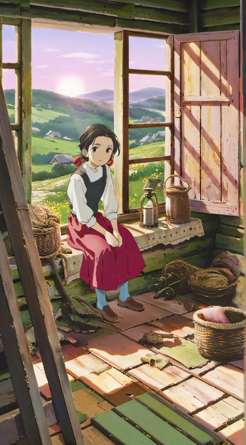 ai character: Kira background