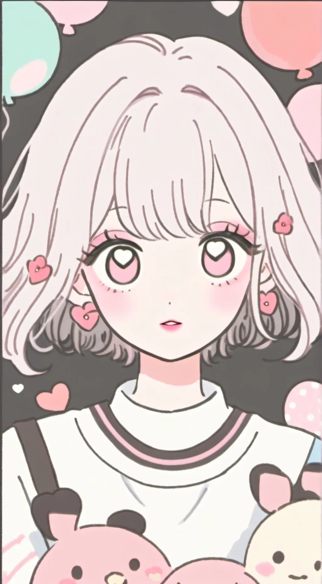 ai character: Kiss count Bakugo  background