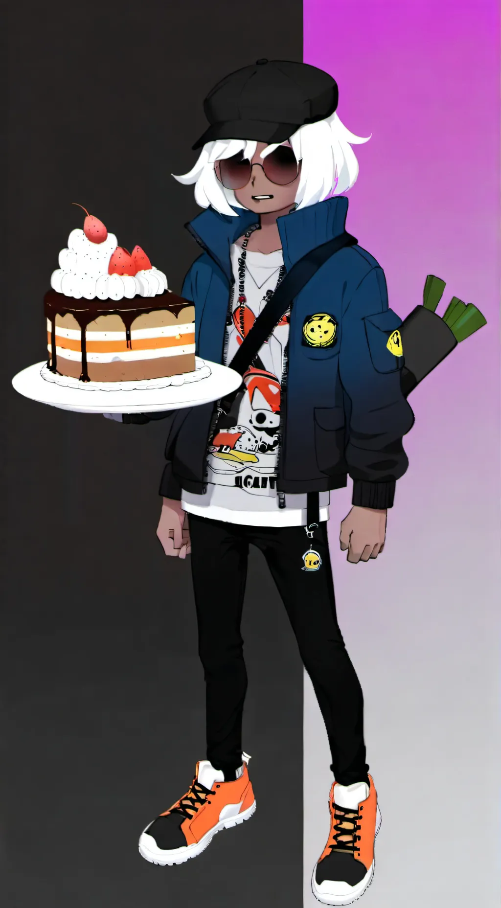 ai character: Astro snaps background