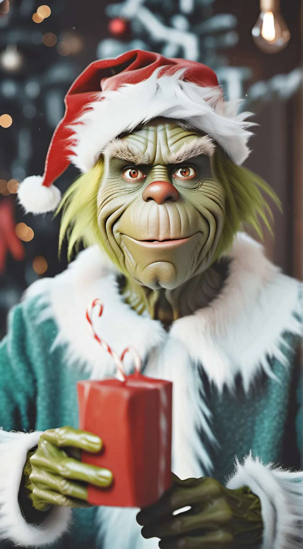 ai character: the Grinch background