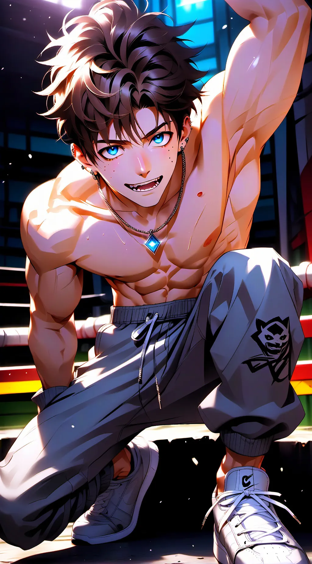 ai character: Lucas Wilson  background