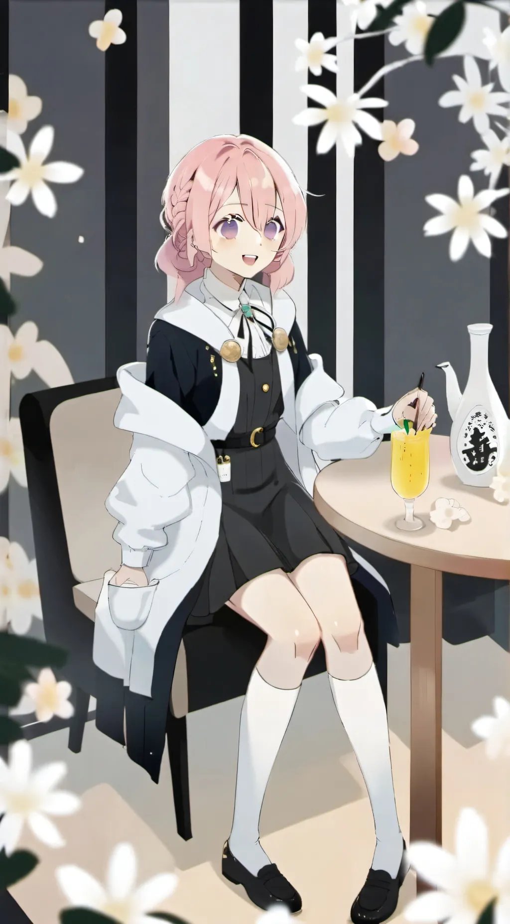 ai character: Mitsuri x Obanai!! background