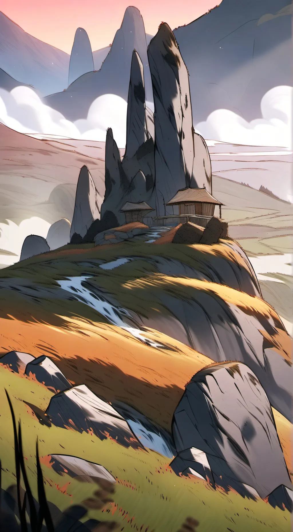 ai character: The IDK place background