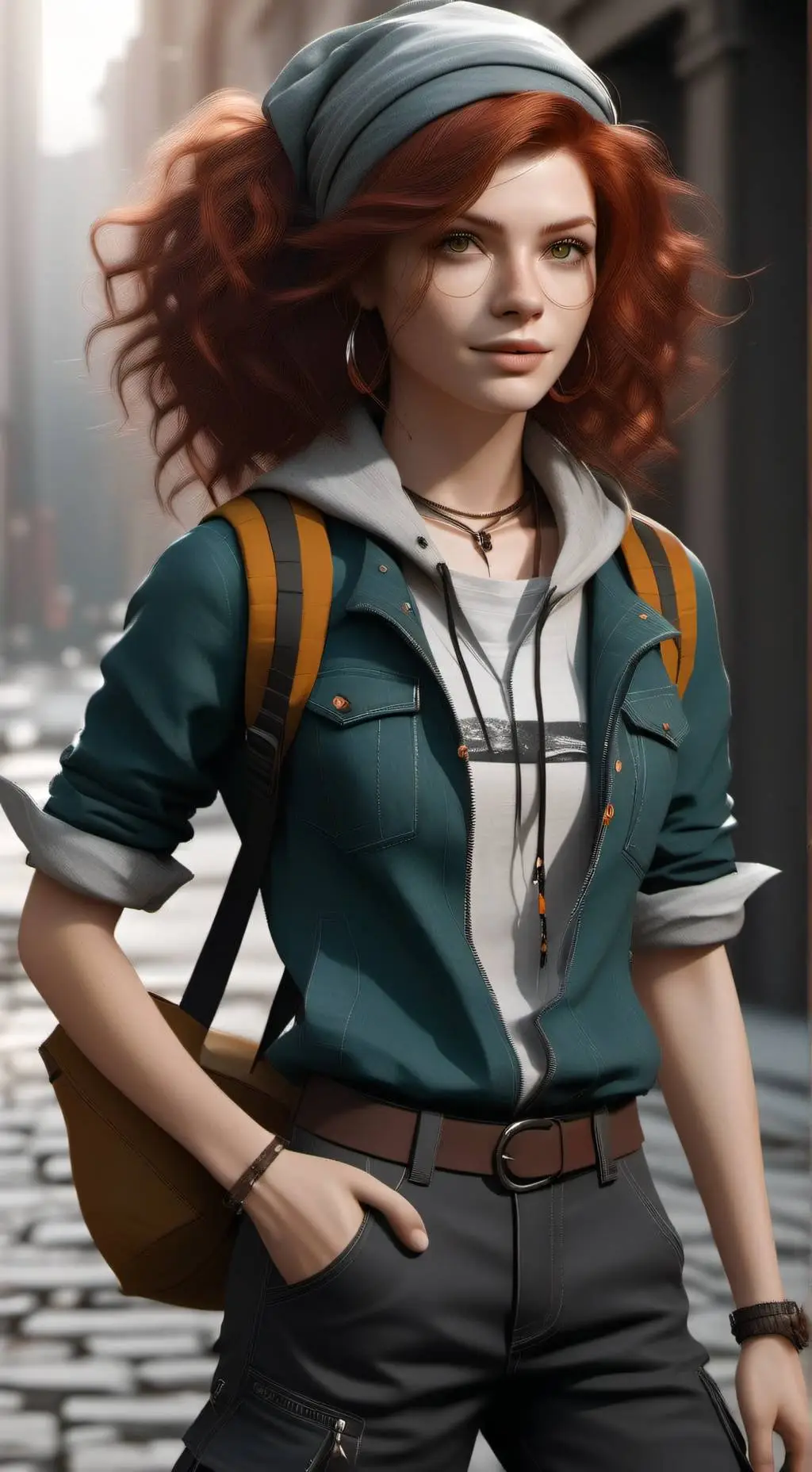 ai character: Ember background