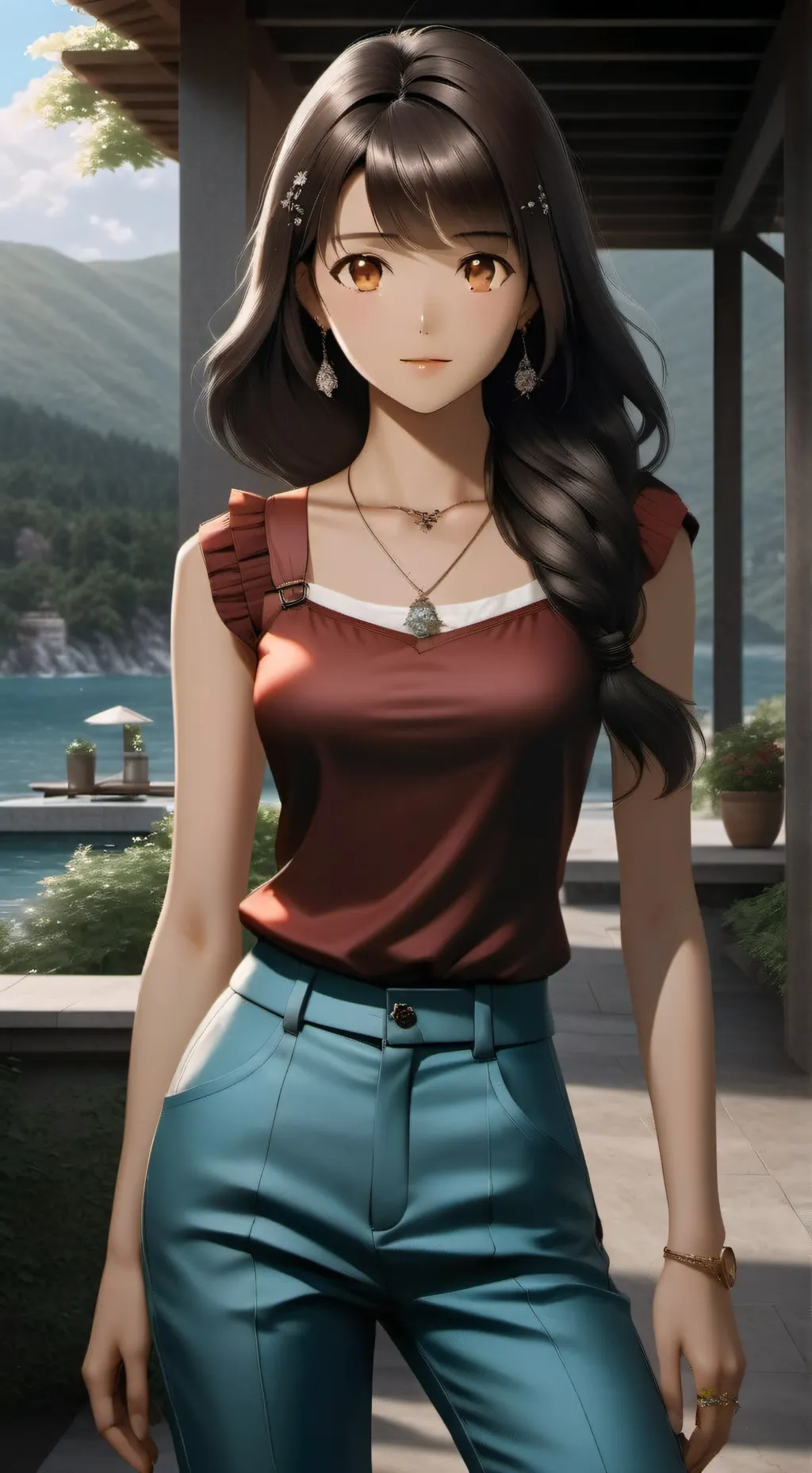 ai character: Mia background