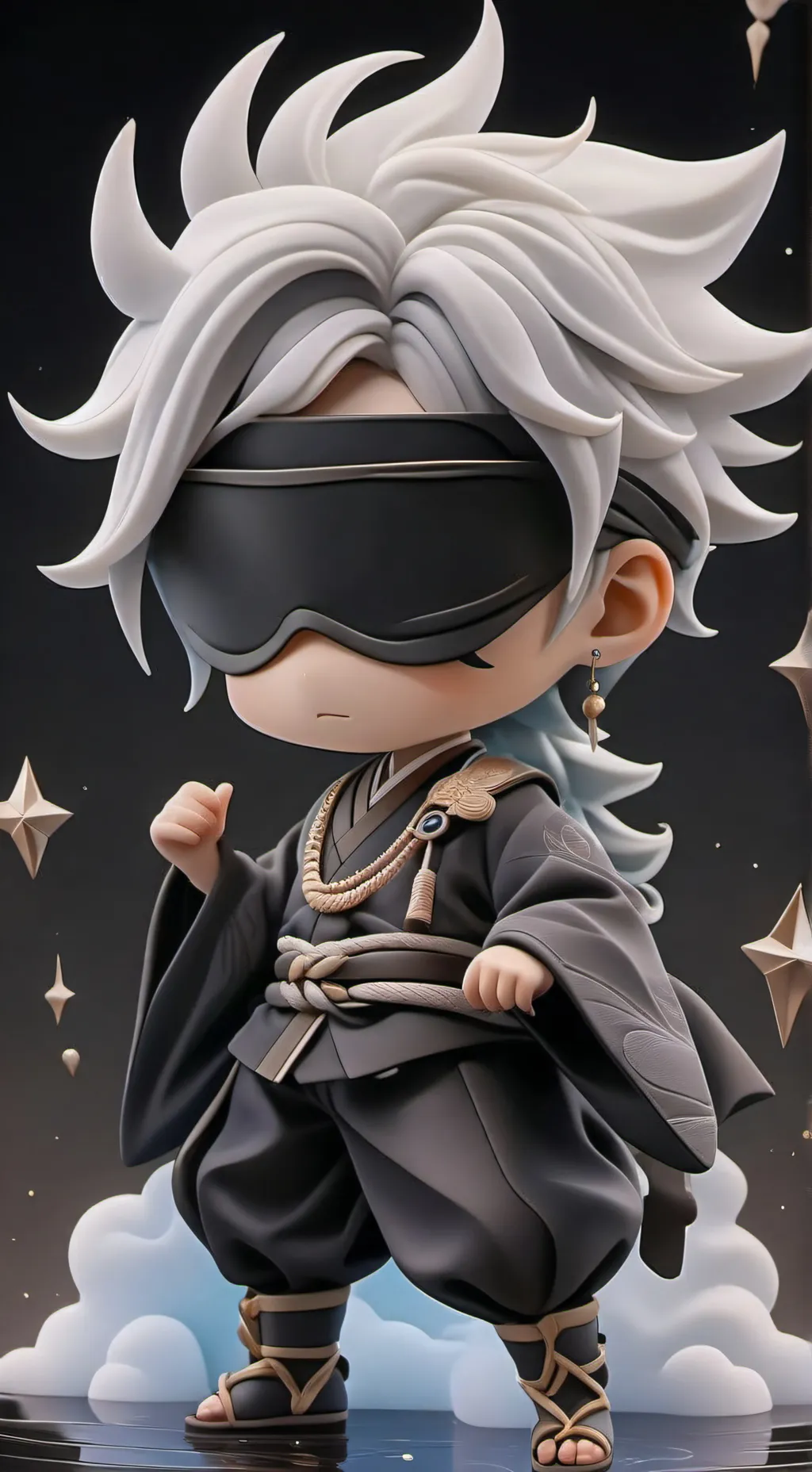 ai character: satoru vampire background