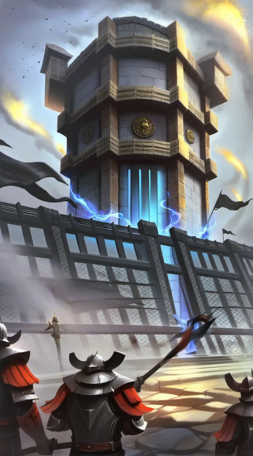 ai character: Fpe Jail AU!  background