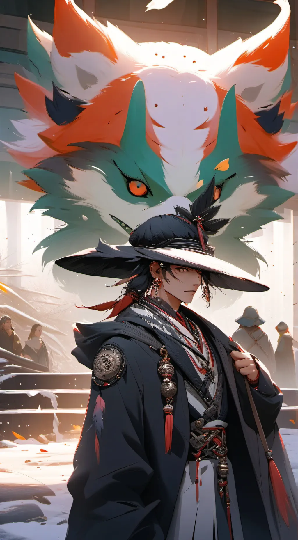 ai character: Adan  background