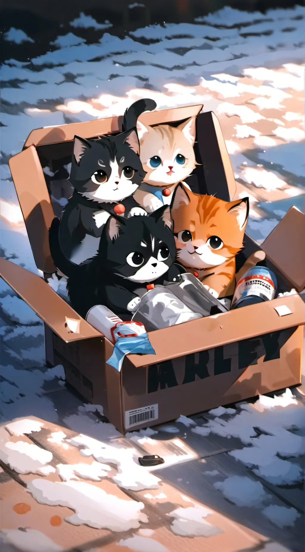 Talkie AI - Chat with Abandoned kittens