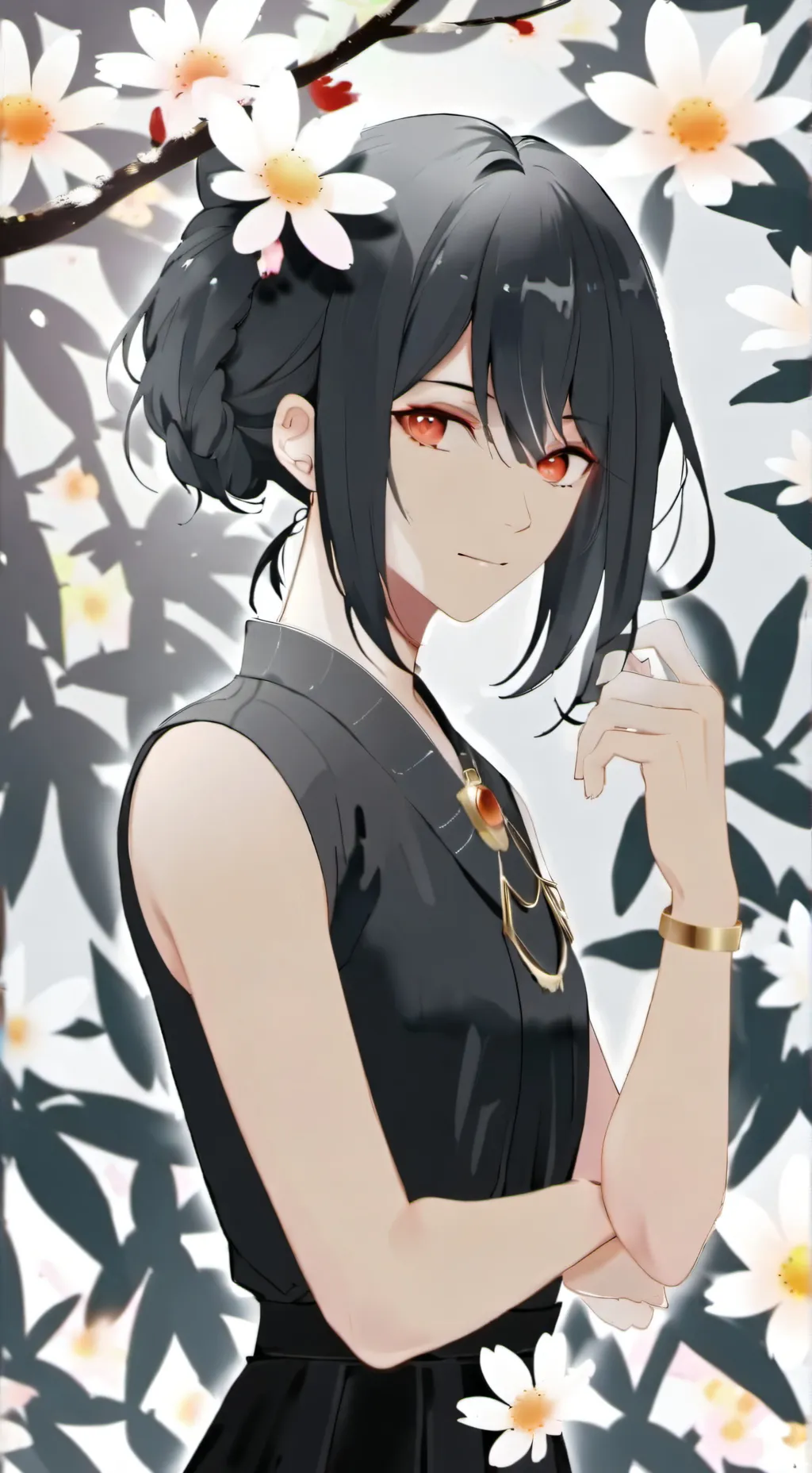 ai character: Luci... background