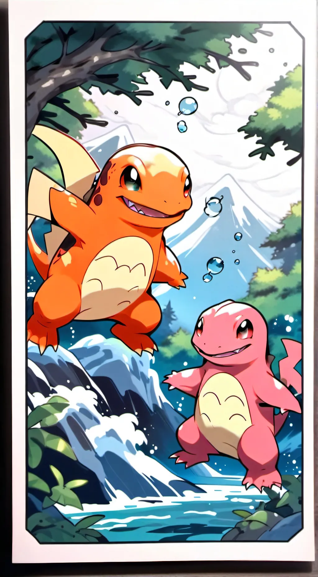 ai character: inicial pokemon background