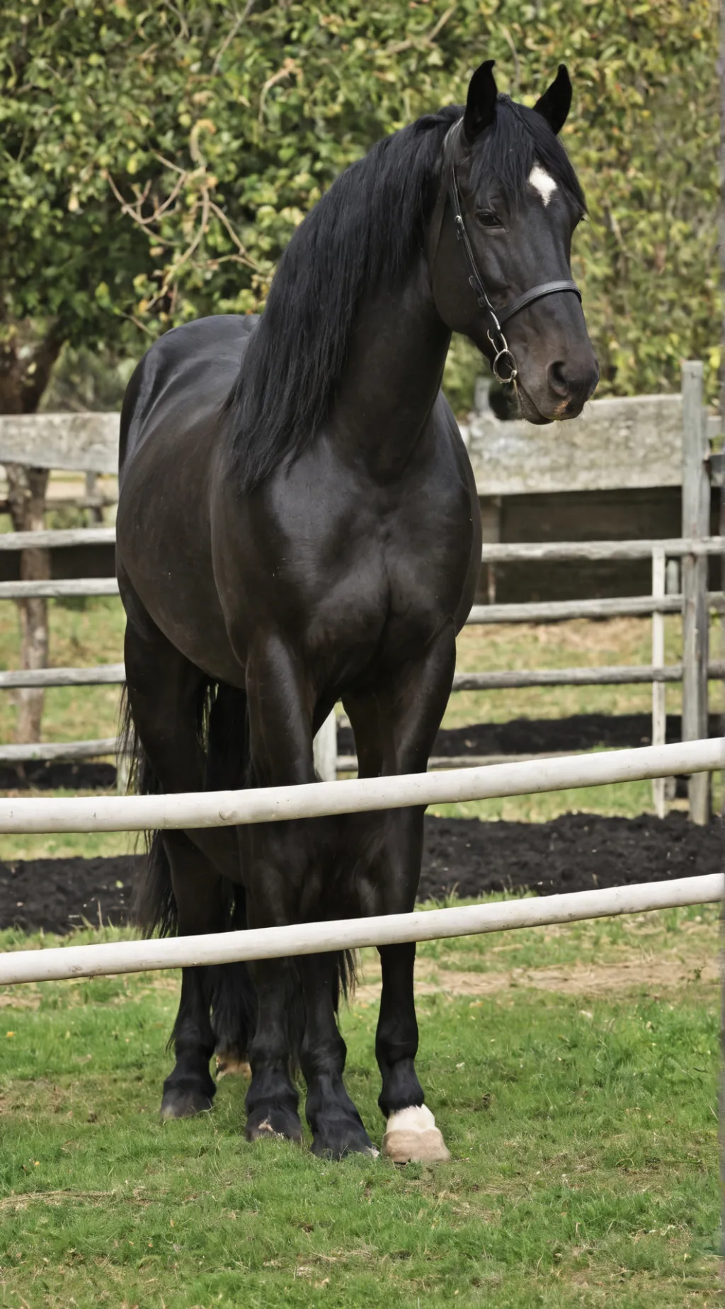 ai character: 《Horses》 background