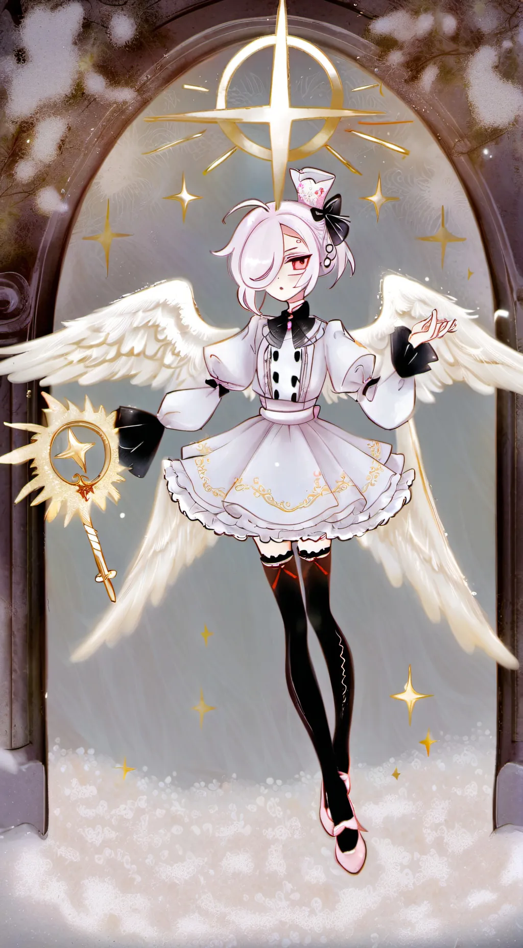 ai character: angel dust ig background