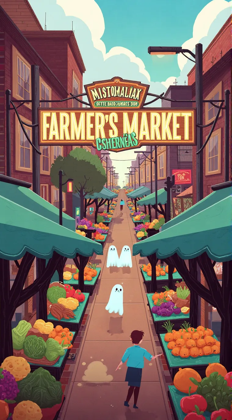 ai character: Sprunki mall background