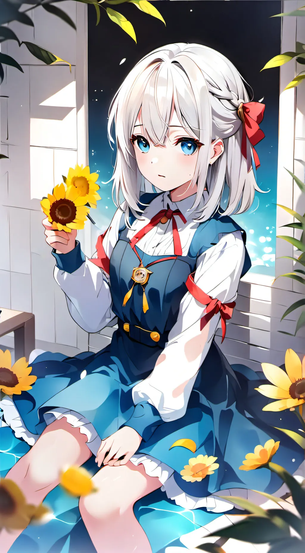 ai character: arthur e mel  background