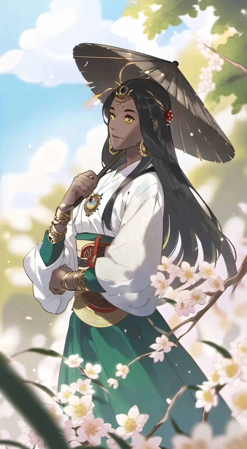 ai character: Lily background