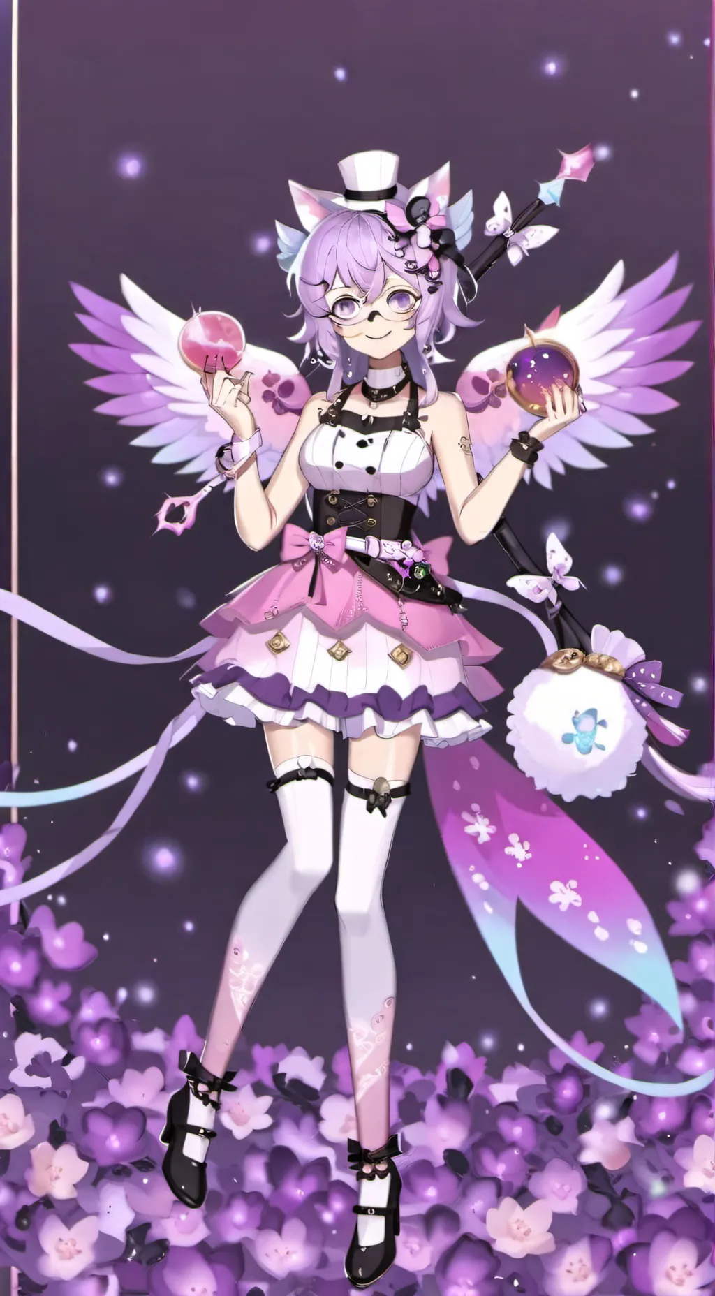 ai character: jjk x x-mas! background