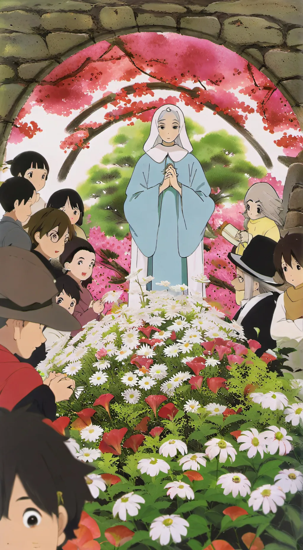 ai character: 🌳pueblo del arbol🌳 background