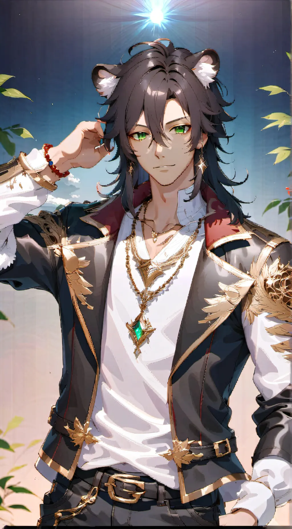 ai character: Leona background