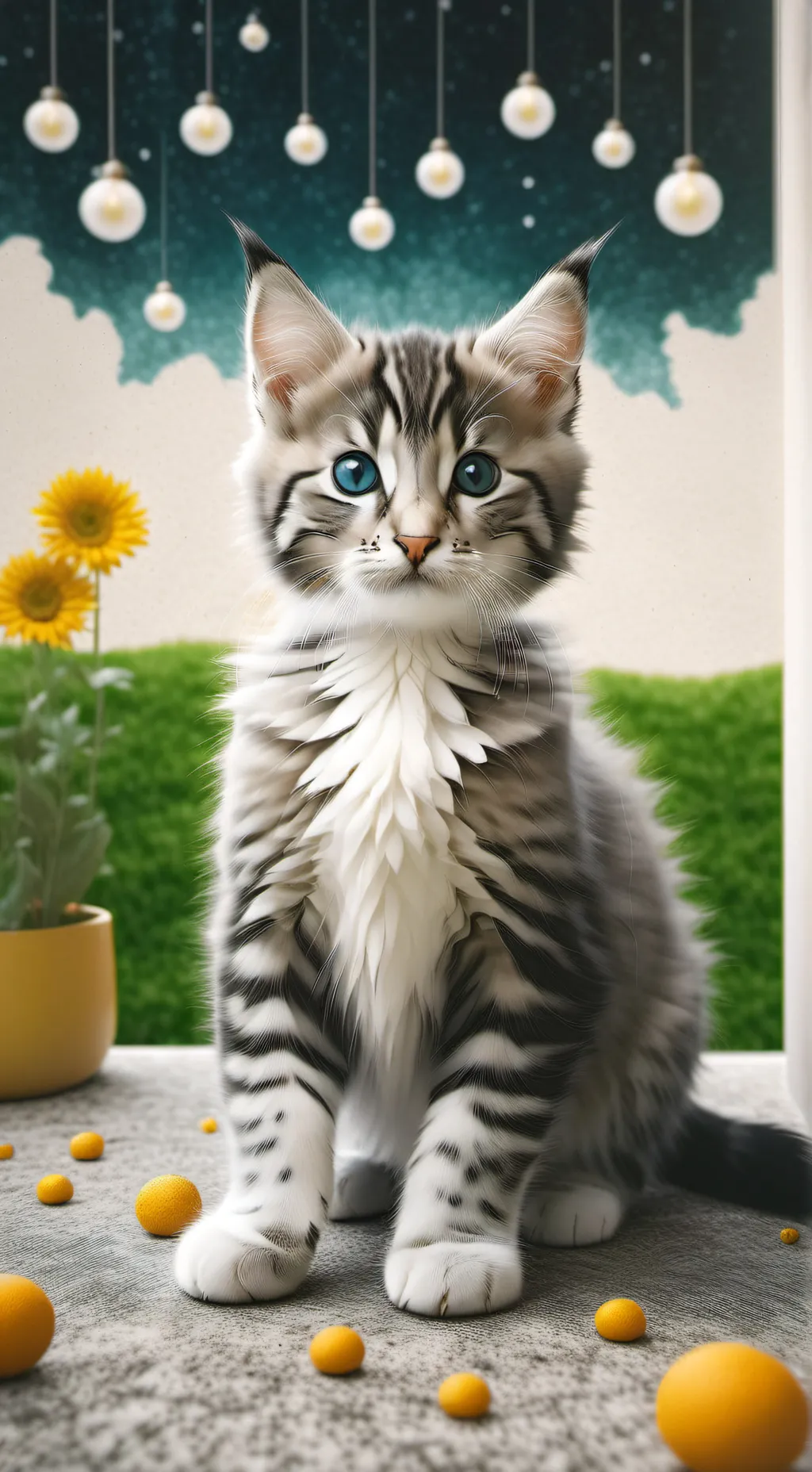 ai character: Luna background