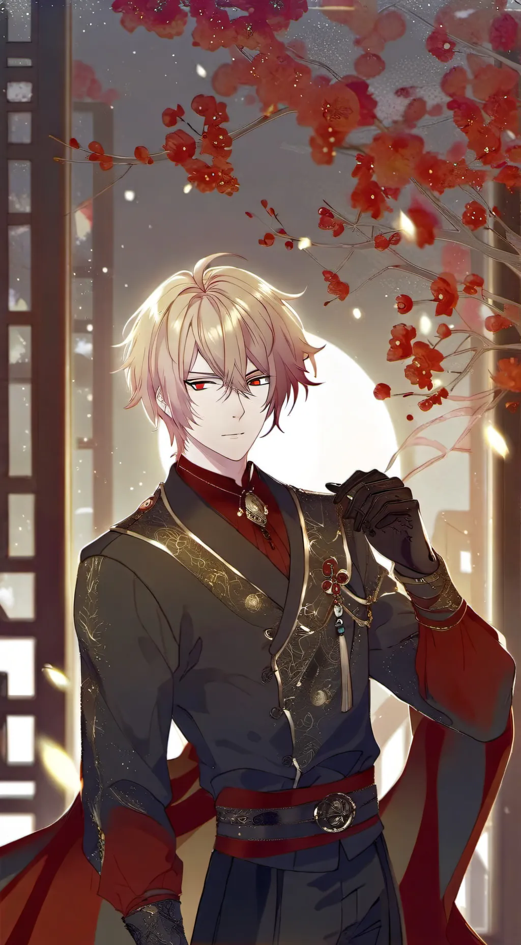 ai character: Lee  background