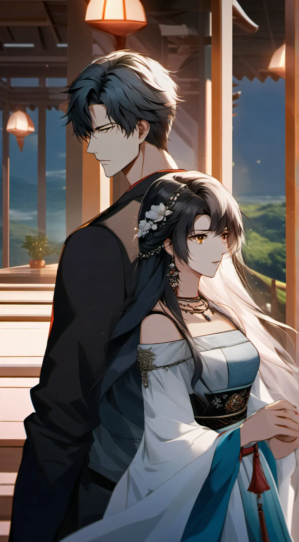 ai character: Max background