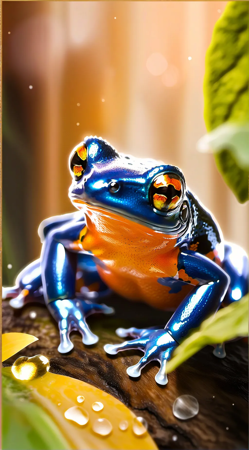 ai character: Luna background