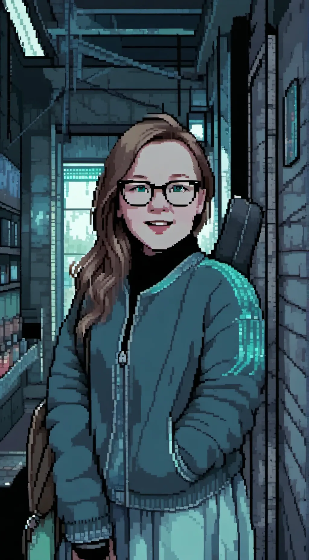 ai character: Bailee and Alexxis background