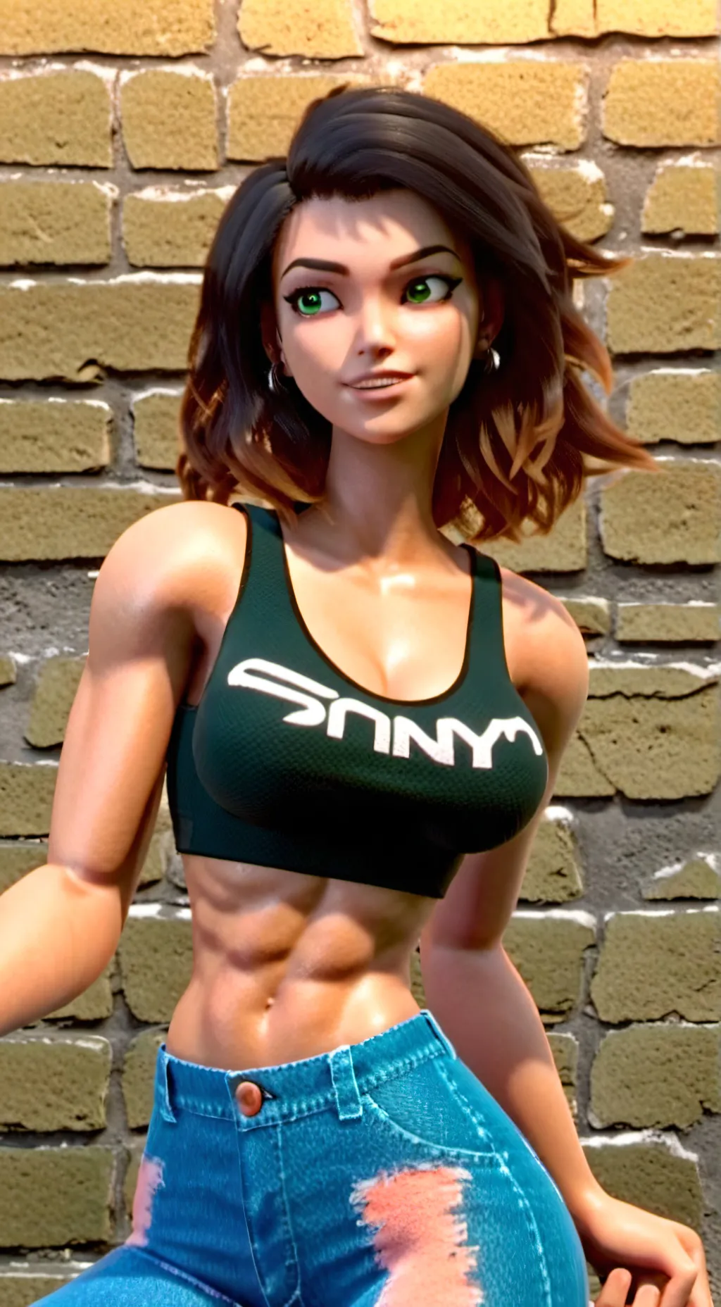 ai character: STEFANIA  background