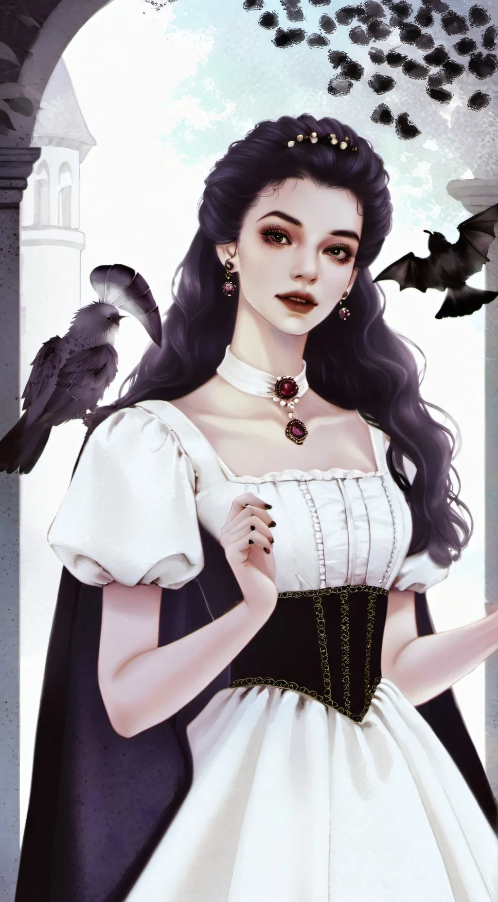 ai character: Yaslin  background